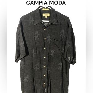 CAMPIA MODA short sleeve button down shirt